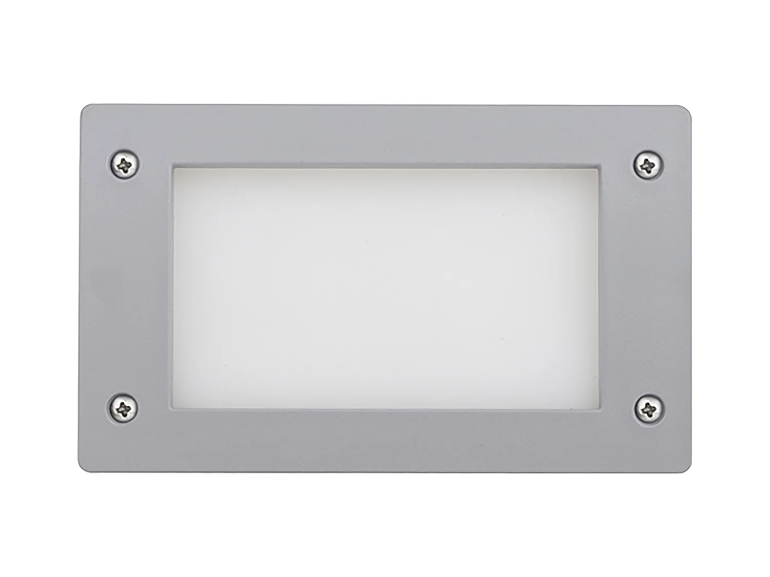 Luminaire encastrable exterieur Devon -L.18,8cm-carre-gx53 led t2 3w-K select-ip66-resine,gr