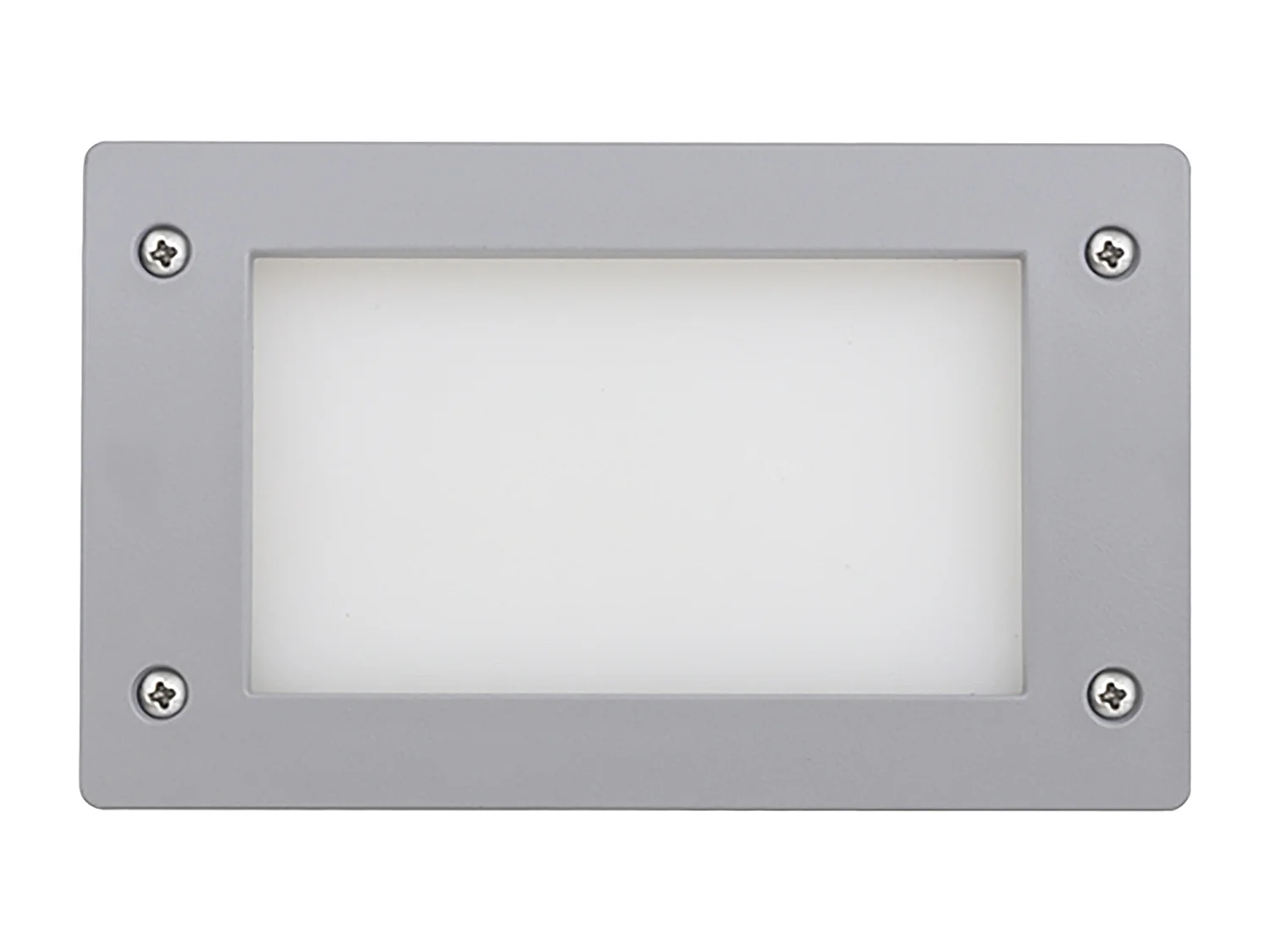 Luminaire encastrable exterieur Devon -L.18,8cm-carre-gx53 led t2 3w-K select-ip66-resine,gr
