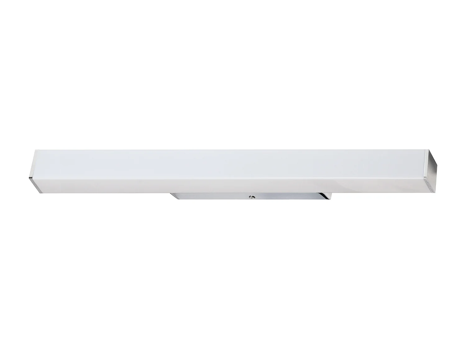 Applique classique Lits-L.60 cm-acier et polycarbonate-led 9w-960lm et 3k-chrome-ip44