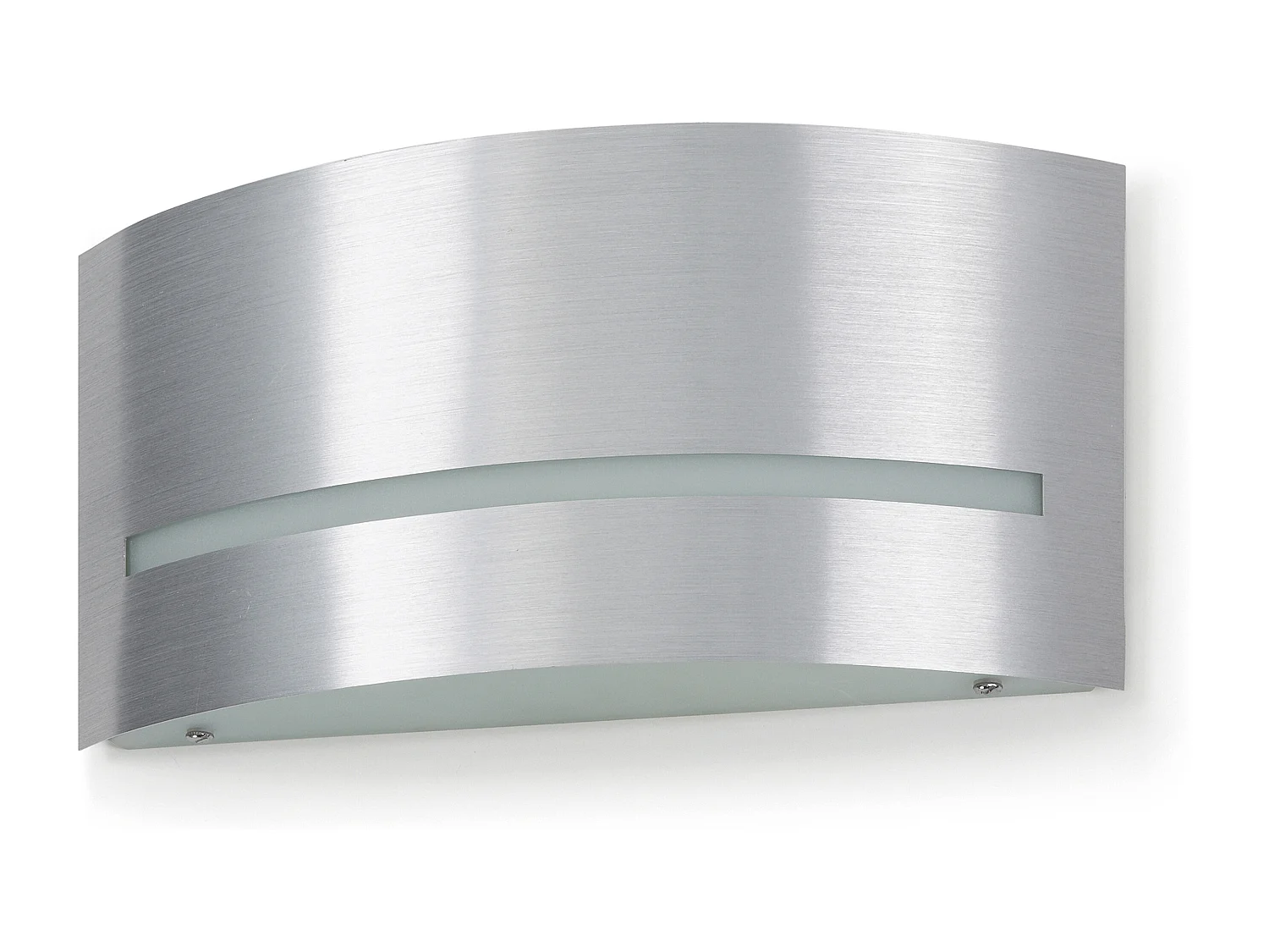 Applique classique Cluny haut&bas-interieur-aluminium brossé-acier-16w-3k-ip20