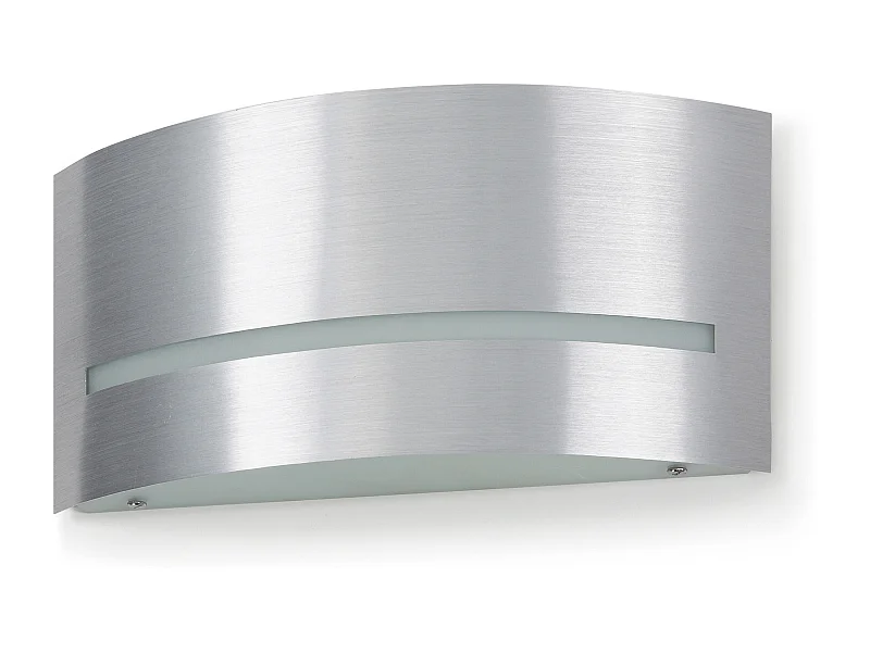 CLUNY Wandleuchte im klassischen Stil – Up&Down – Innenbereich – Farbe gebürstetes Aluminium – Stahl – 16 W – 3000 K – IP20