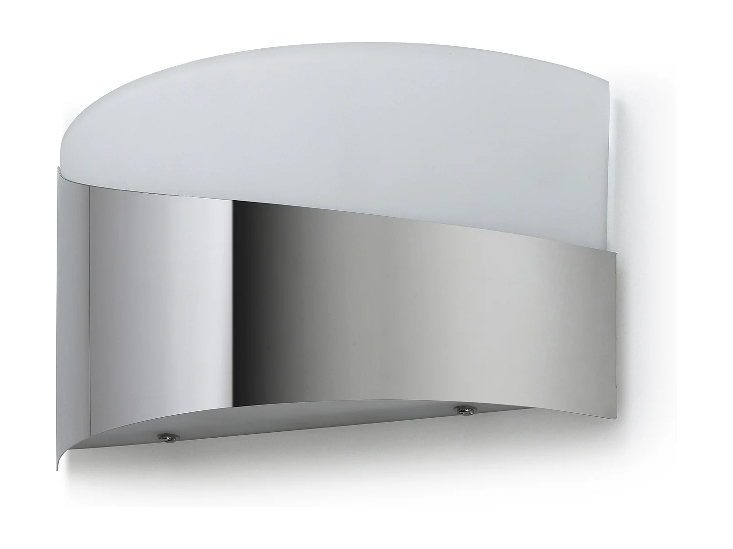 Lampa ?cienna VOLLMOND w stylu klasycznym - wn?trze - chrom - stal - E27 - IP20