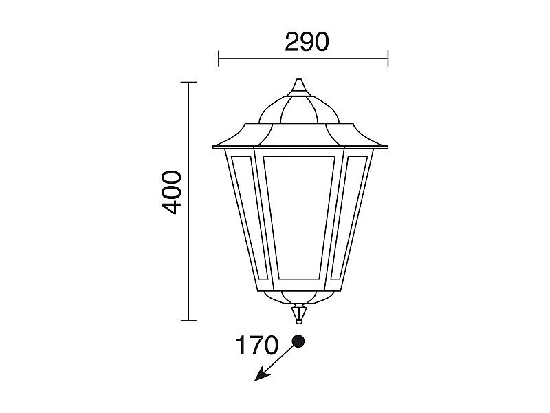 Elite 6 klassieke wandlamp-h 40,5 cm-e27 42w-mat-ip44-aluminium, wit