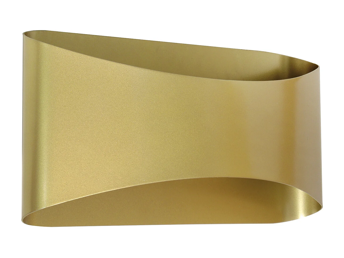 Aplique COOPER estilo moderno e versátil - Largura 24 cm - LED SMD 9W - 850lm e 3K - up&down - aço e dourado mate