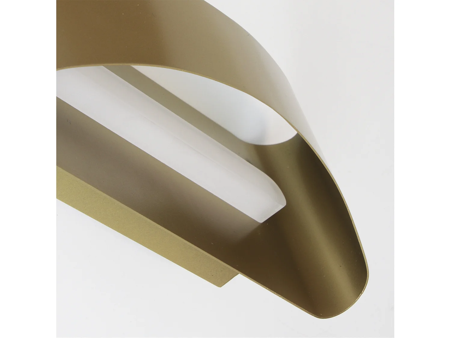 Wandleuchte COOPER im modernen und vielseitigen Stil – Breite 24 cm – 9 W SMD-LED – 850 lm und 3 K – oben und unten – Stahl und Mattgold