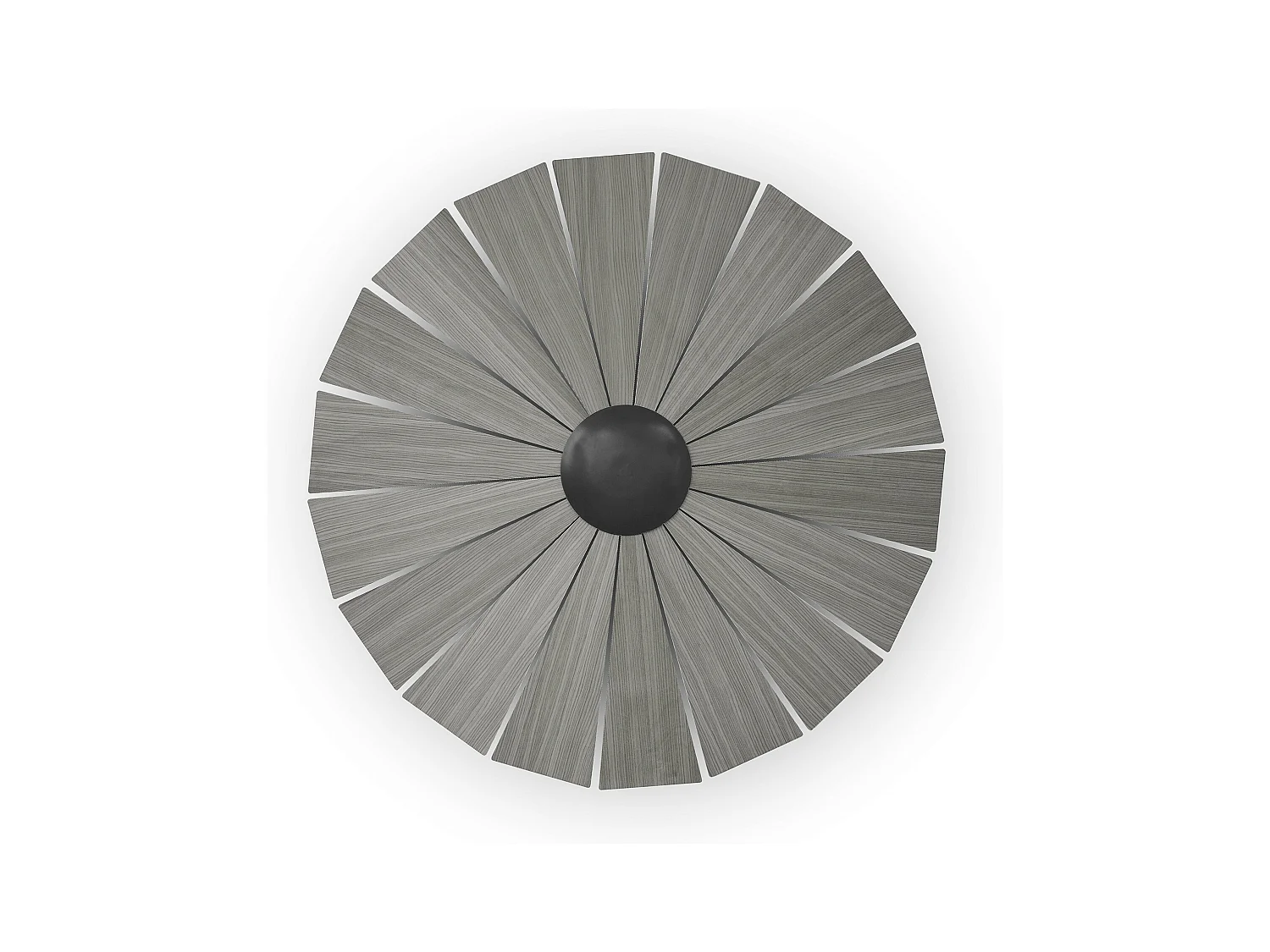 Lampada da parete moderna Eye-d.ø82cm-interno-led-14w-piccola-3k-nero,legno scuro