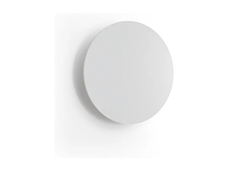 Aplique de pared CIRCULAR estilo moderno y versátil - D.ø50 cm - LED SMD 40W - 4040lm y 3k - aluminio y blanco