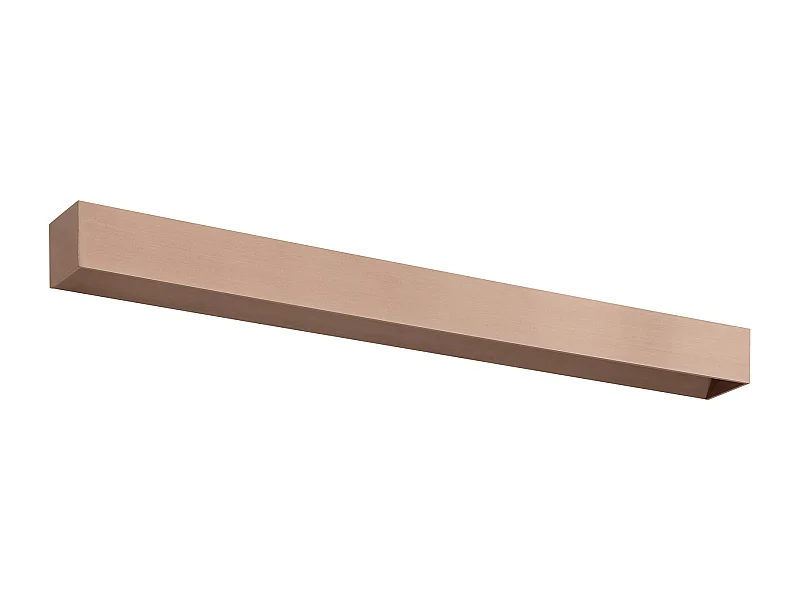 Applique moderne Rett-L.90cm-led 24w-2270lm-3k-up&down-aluminium-bronze-ip20