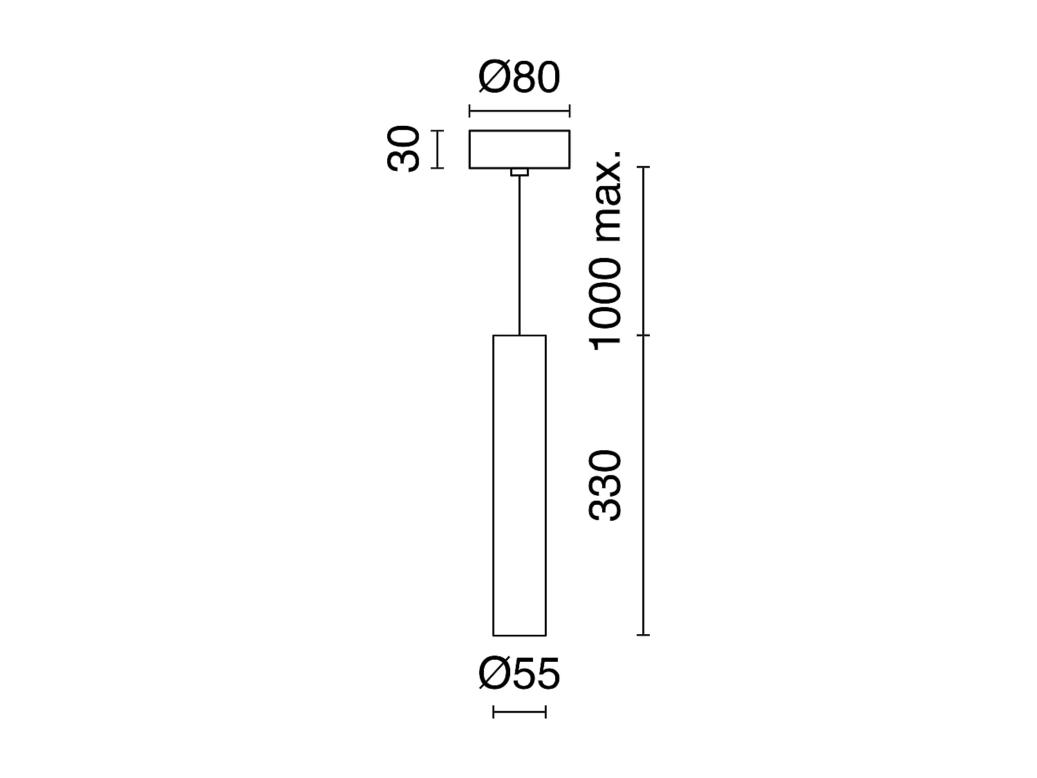 Plafonnier Tania moderne-h 33 cm-gu10 50w-socle ø8 cm-acier, blanc-ip20