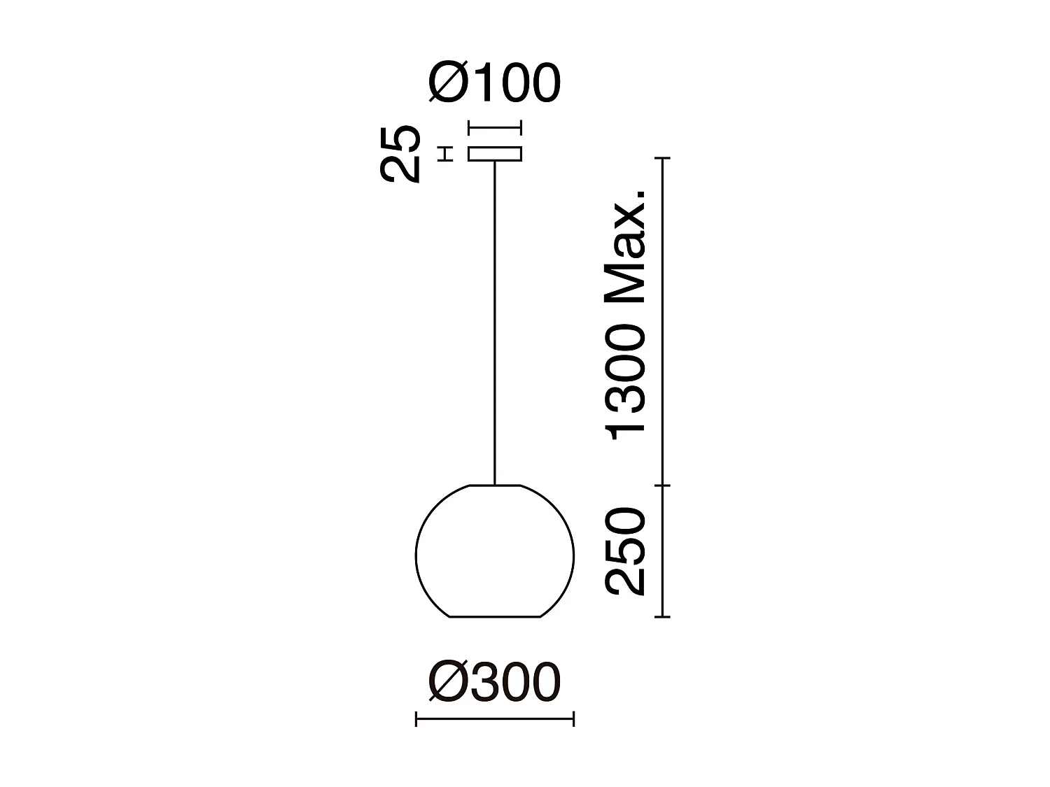 NATURAL moderne stijl plafondlamp - H 130 cm x ø30 cm - E27 15W - staal en licht riet - IP20
