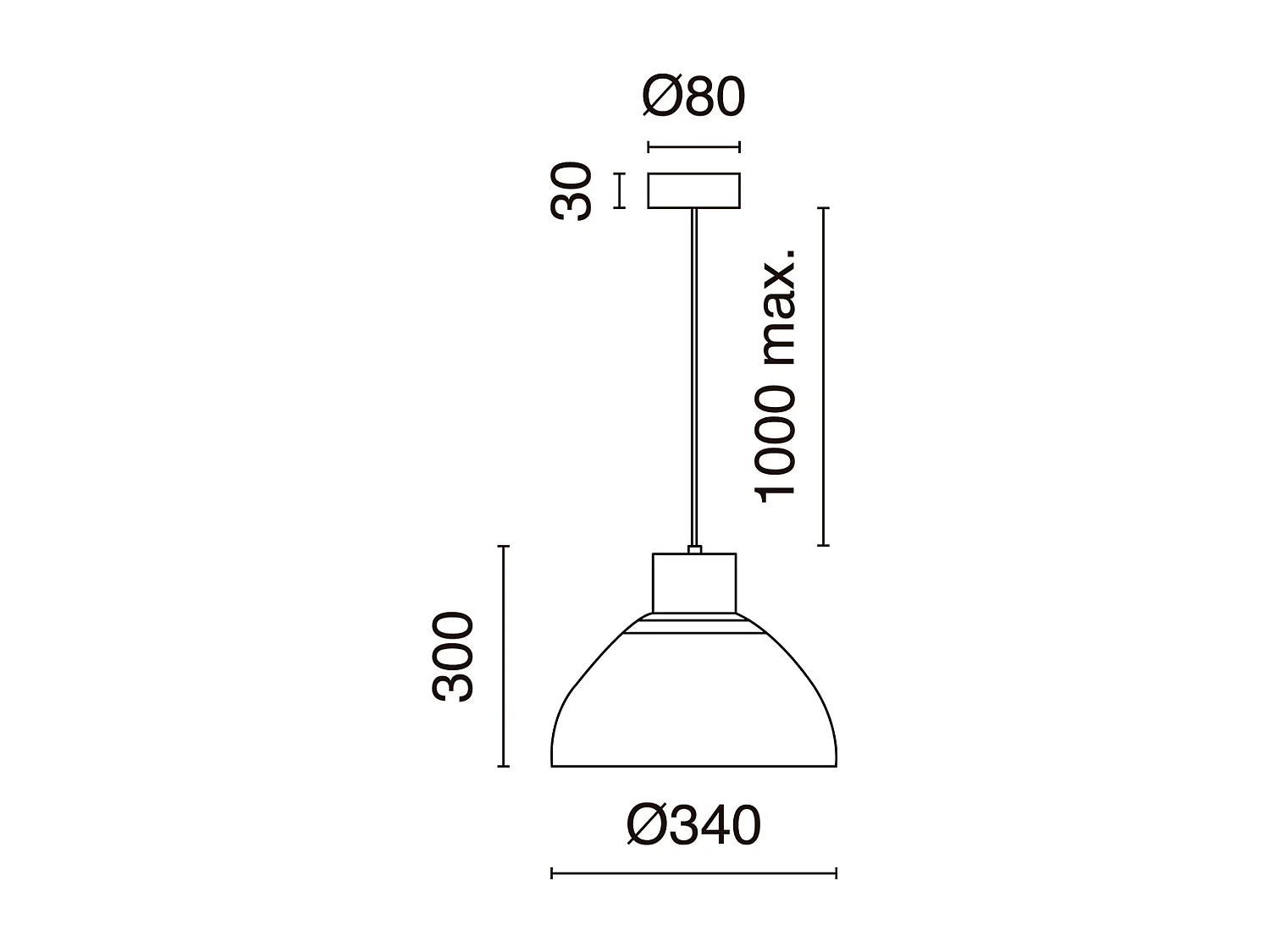 Valan Lampada da soffitto classica, moderna-h.100cm-e27 60w-acciaio, legno-ip20-60º-blu