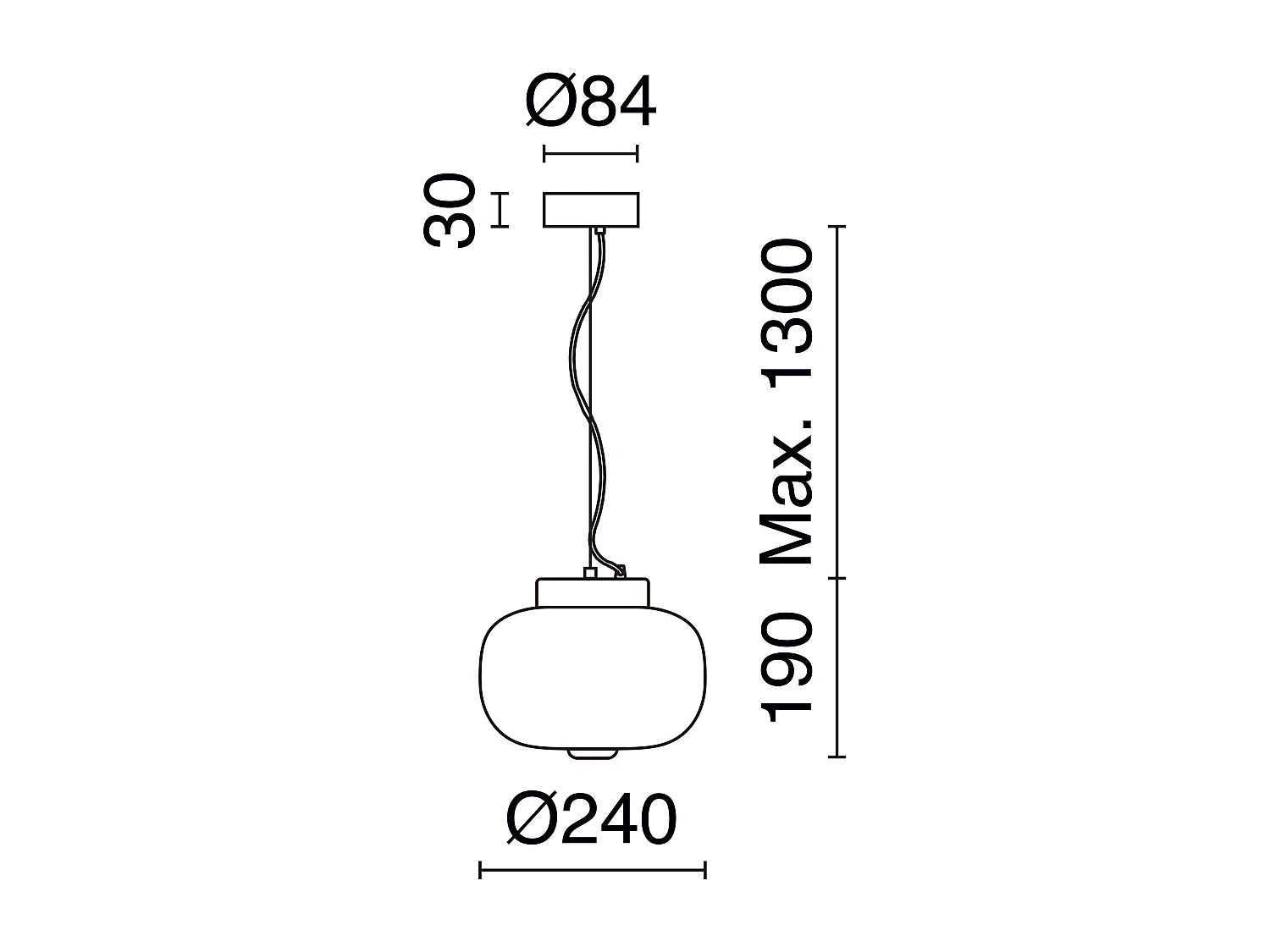 Lampada da soffitto classica krista-h.130cm x d.ø16.3cm-led 10w-2.7k-acciaio, blu-ip20