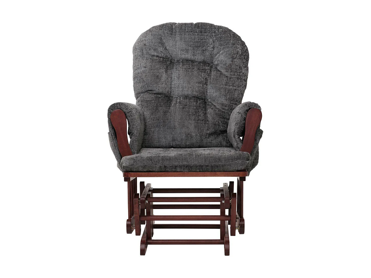 Relaxsessel MCW-C76, Dunkelgrau, Gestell dunkel