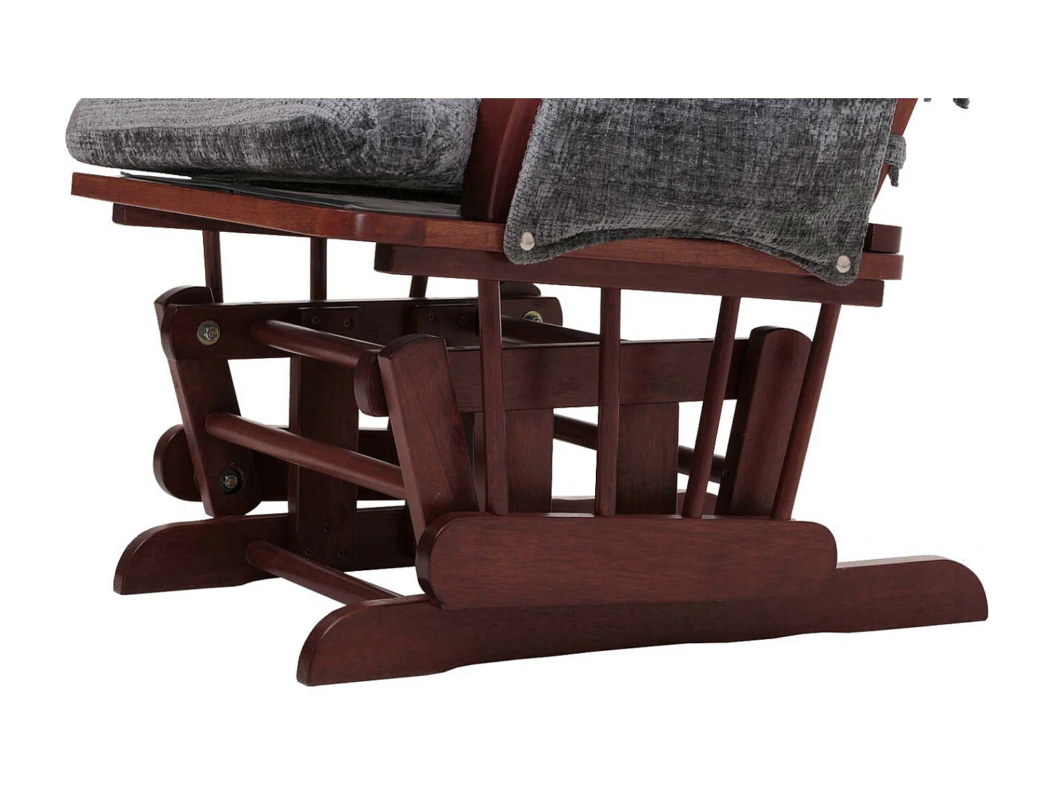 Fauteuil de relaxation MCW-C76,  gris foncé, piètement foncé