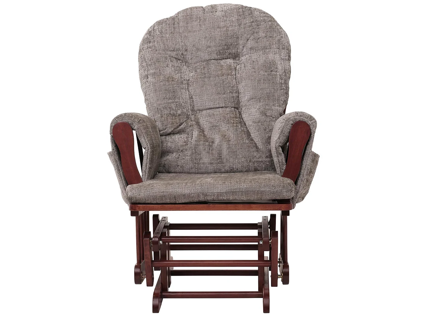 Leżanka MCW-C76,  jasnoszary, ciemna rama