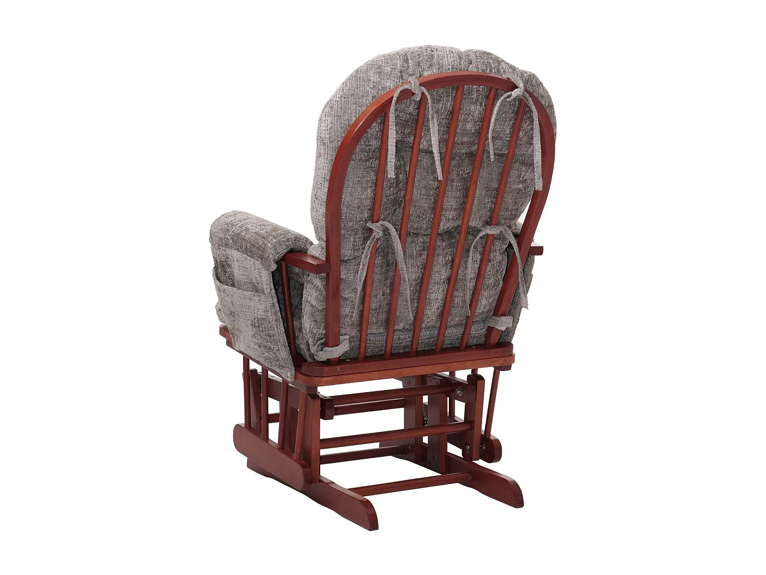 Leżanka MCW-C76,  jasnoszary, ciemna rama