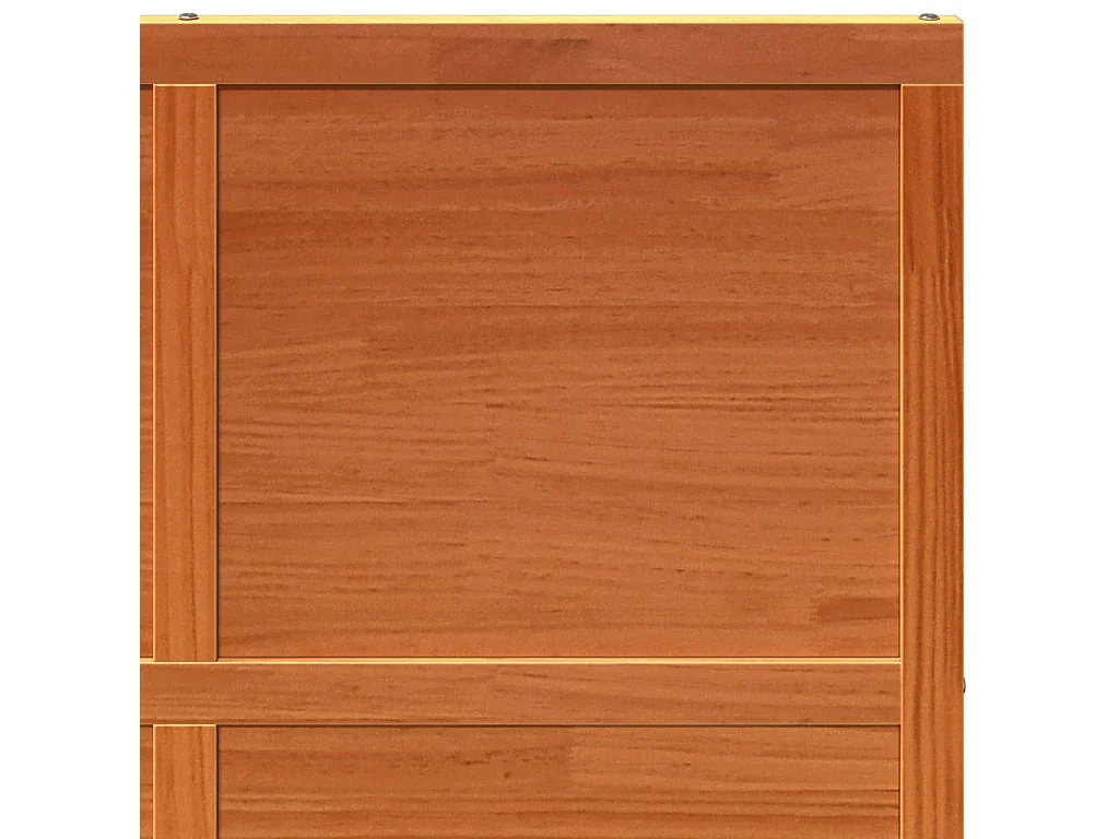 Porta del Granaio Marrone 100x208 cm in Legno Massello di Pino