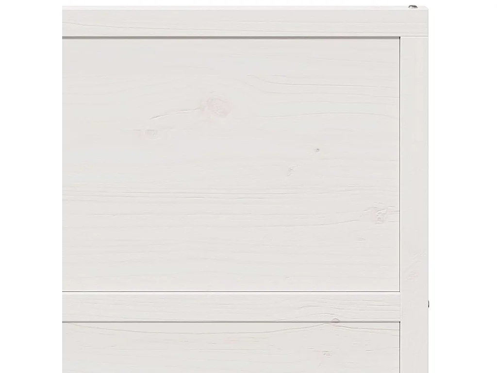 Porta del Granaio Bianca 100x208 cm in Legno Massello di Pino