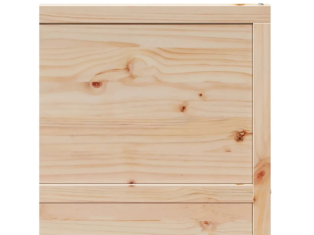 Porta per Granaio 100x208 cm in Legno Massello di Pino