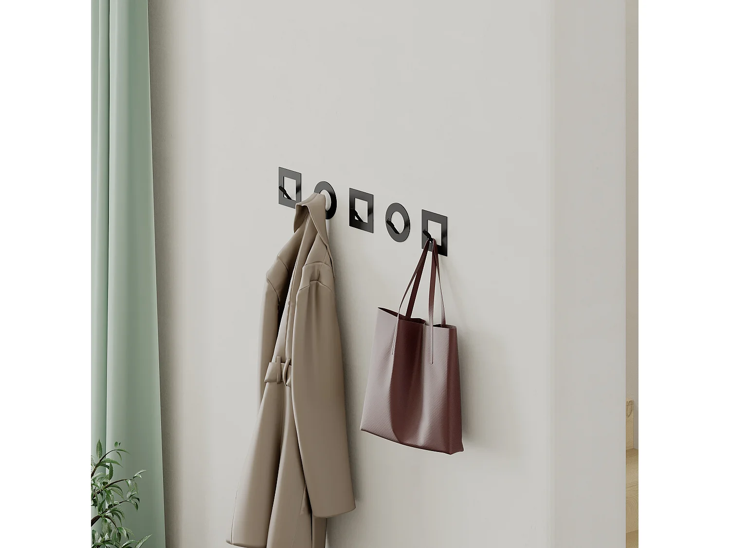 Wandhaken KALY Set 5