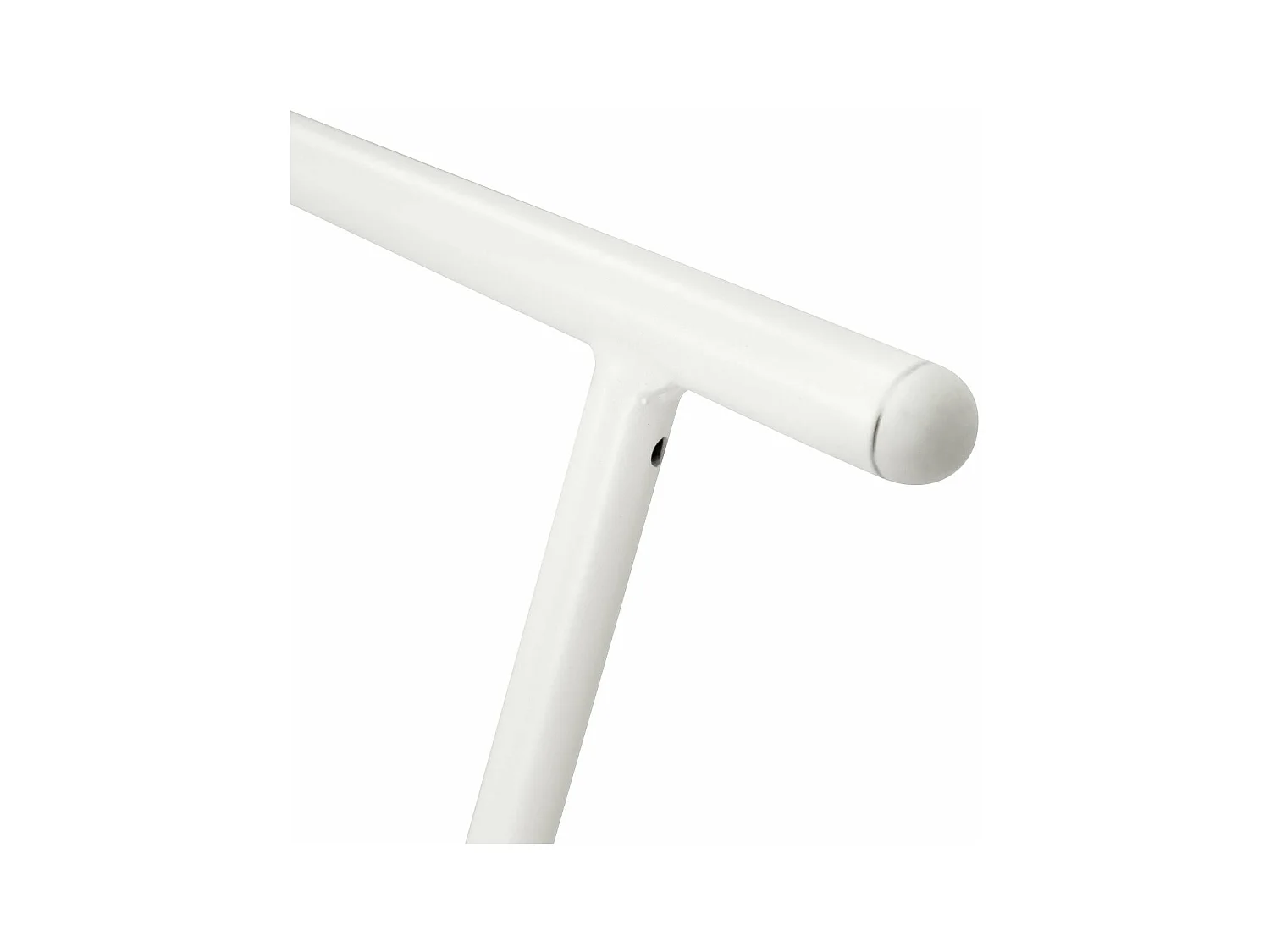 Runder Couchtisch Milo - MDF & Marmor - Weiß