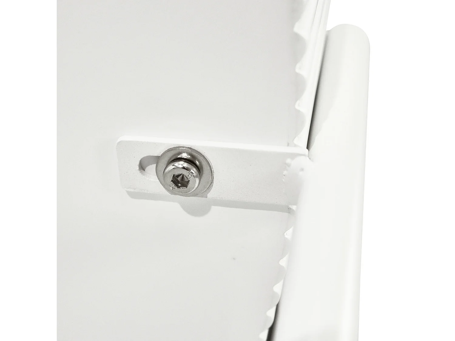 Table basse Milo - Ronde - MDF et marbre - Blanc