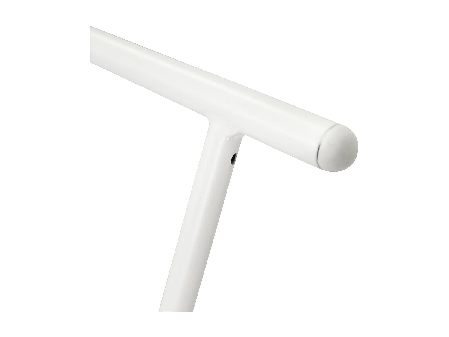 Table basse Milo - Ronde - MDF et marbre - Blanc