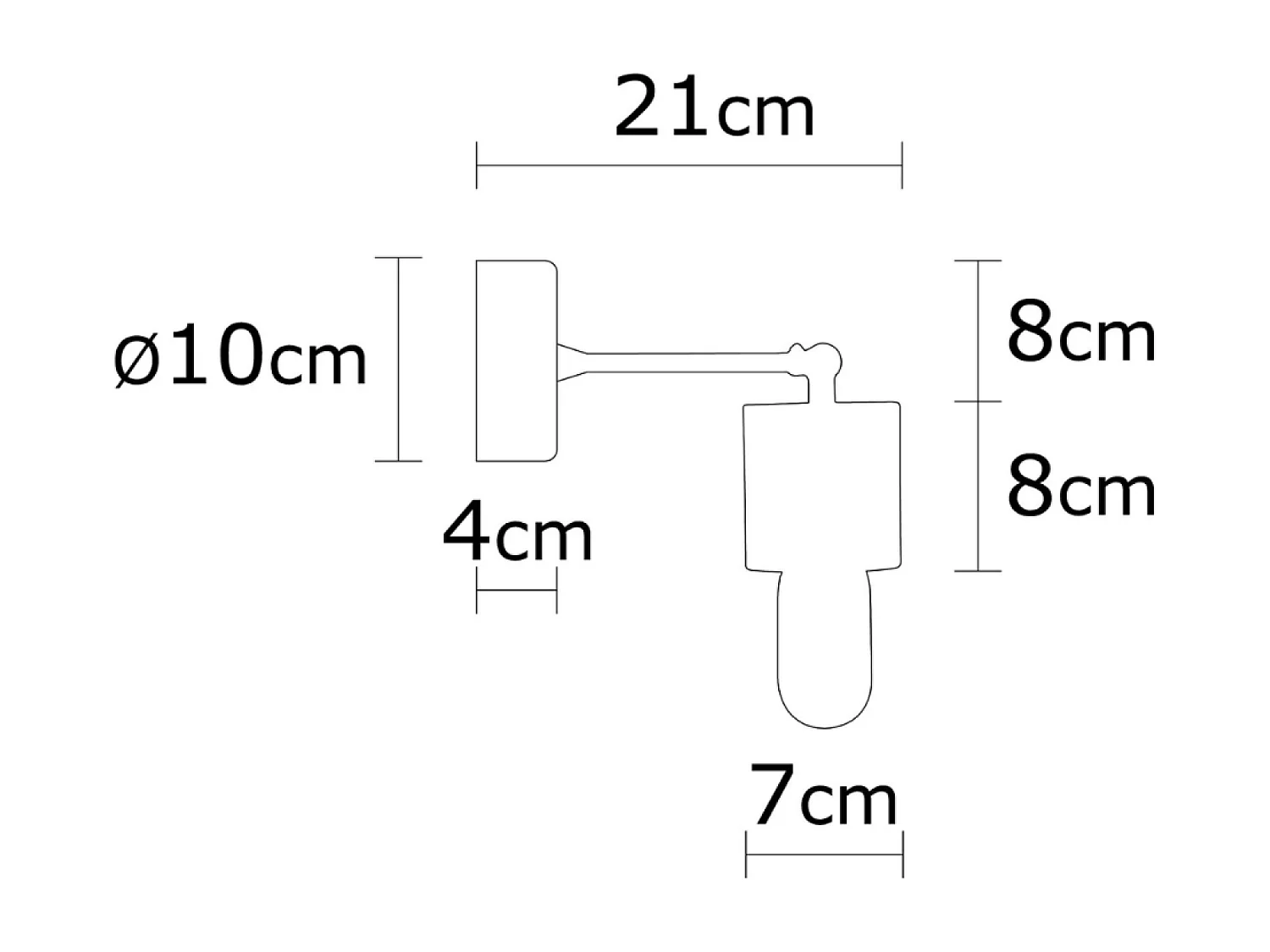 Lámpara de pared de diseño en madera SONIA - Efecto cálido de madera, luz suave, ideal para salón, dormitorio o entrada