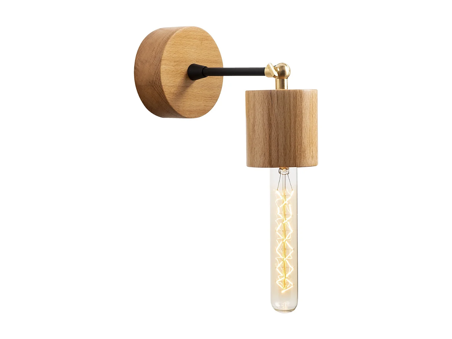 Lampe murale design en bois SONIA