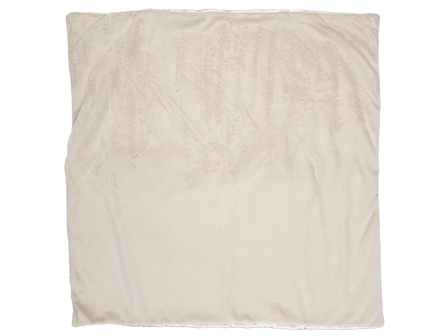 Taie d'oreiller microfibre réversible satin 60x60 cm HOSANA doré