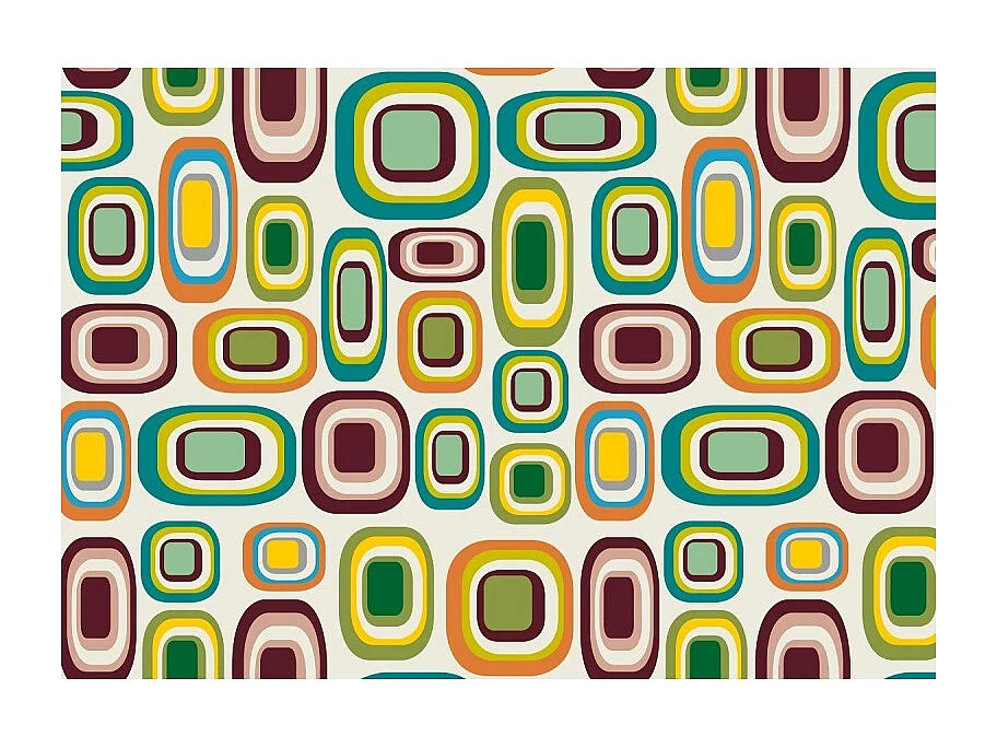 Carrito auxiliar plegable con ruedas - Estructura metálica blanca, 2 estantes laminados Decorado Vintage 5 – 72*66*43 cm - BAUHAUS