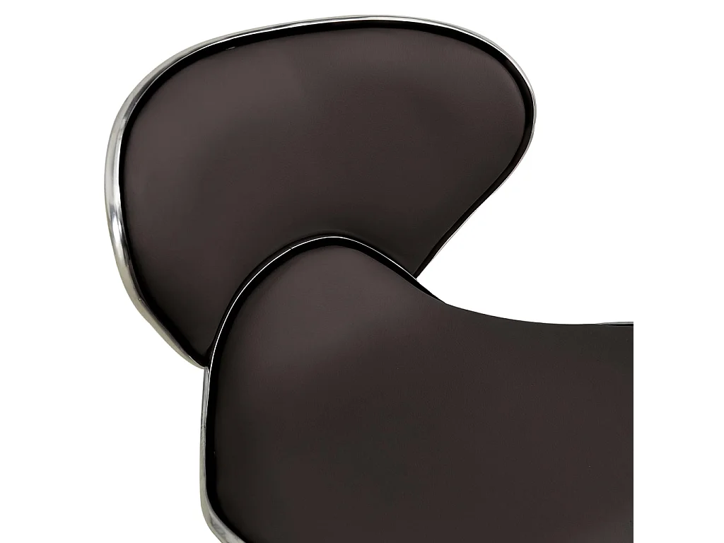 Chaise de bureau Marron Similicuir