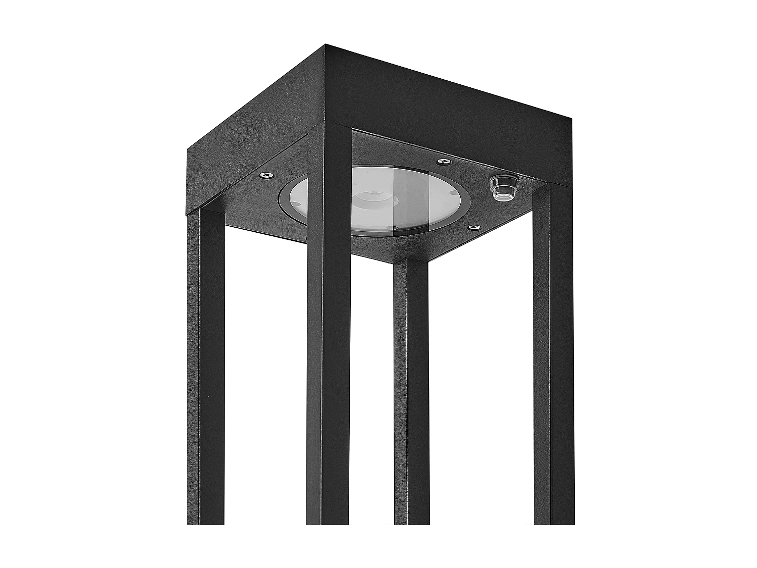 Lampa ogrodowa solarna LED SELWAY Czarny