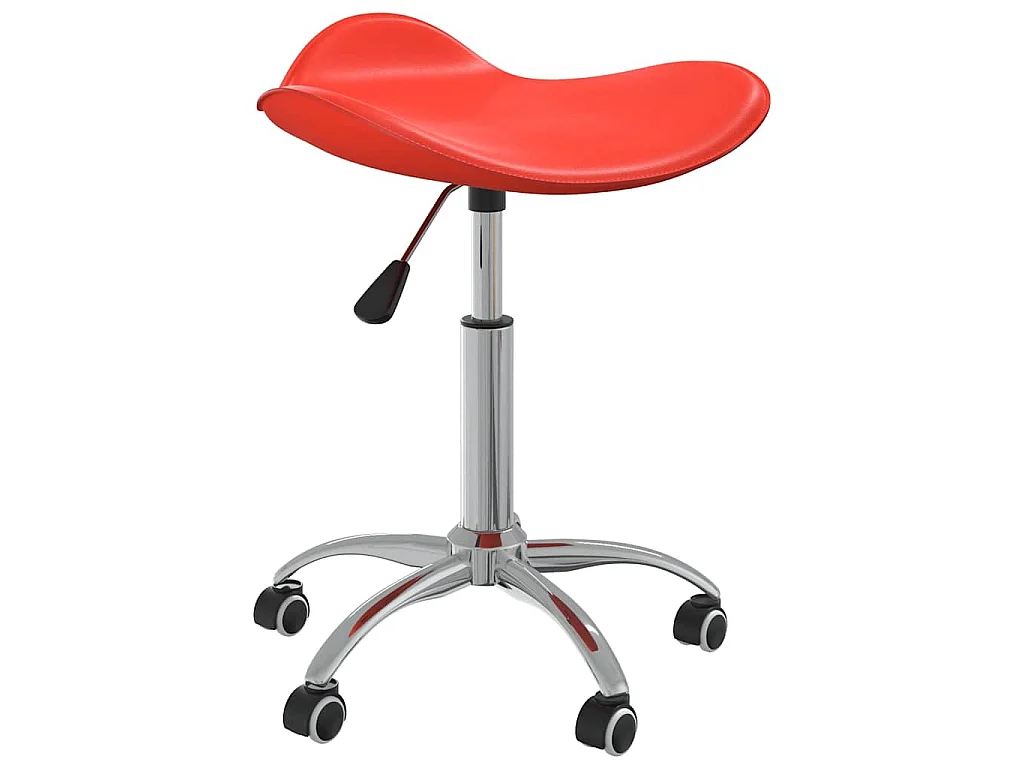 Chaise de bureau Rouge Similicuir