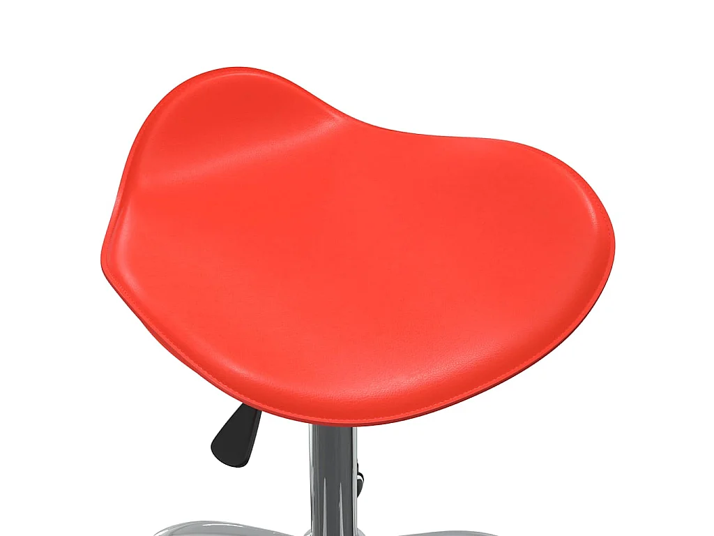 Chaise de bureau Rouge Similicuir
