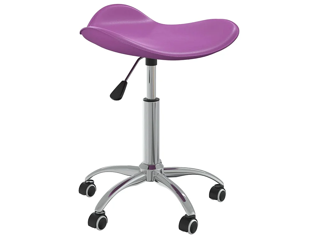 Chaise de bureau Violet Similicuir