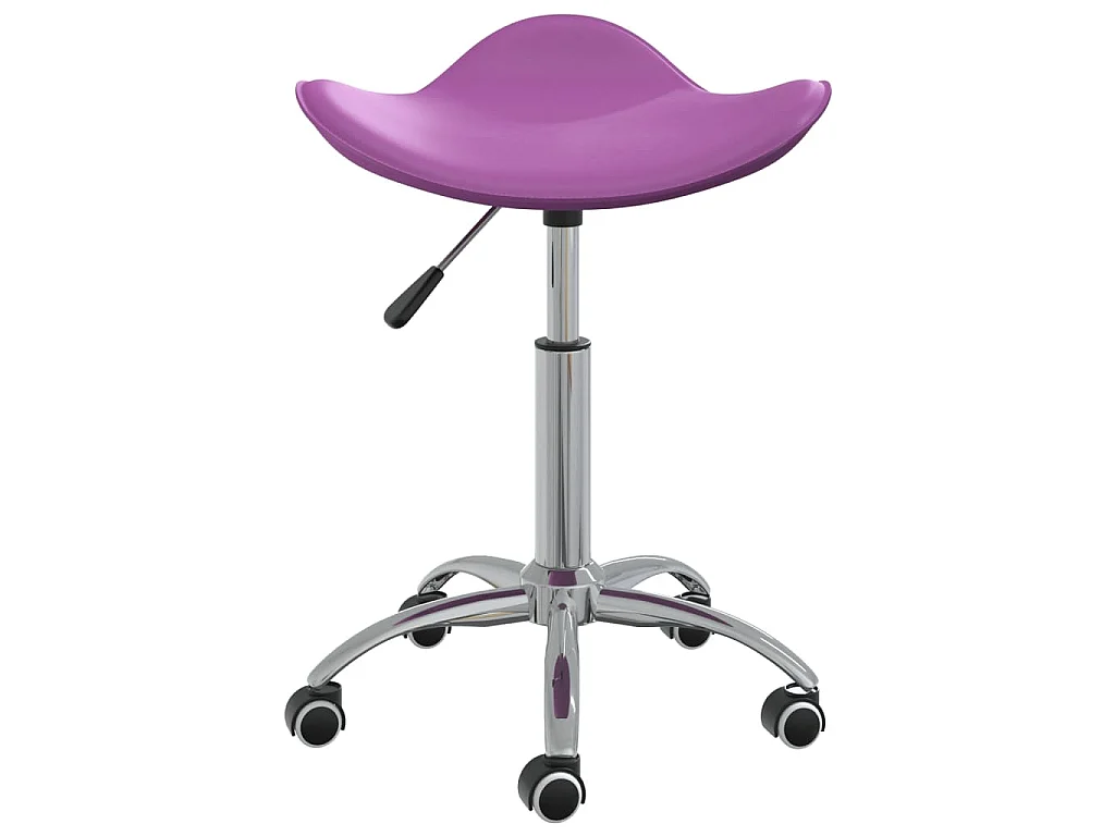 Chaise de bureau Violet Similicuir