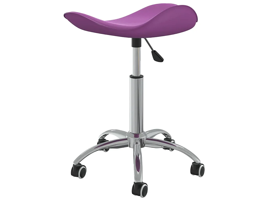 Chaise de bureau Violet Similicuir