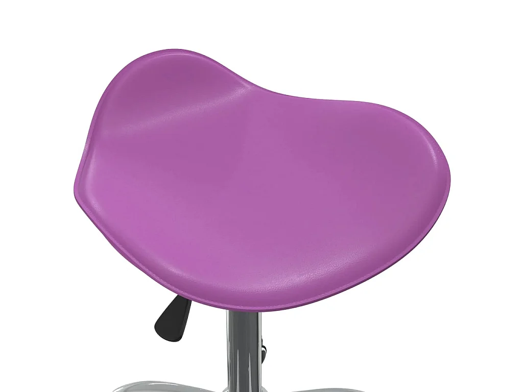 Chaise de bureau Violet Similicuir