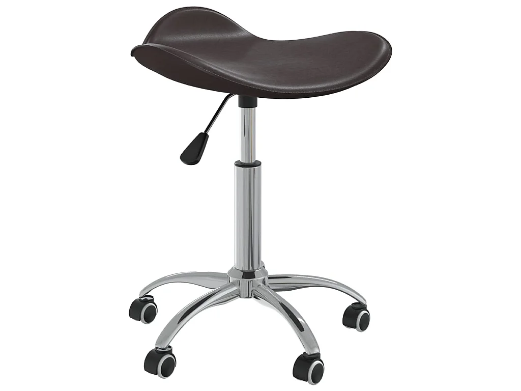 Chaise de bureau Marron Similicuir