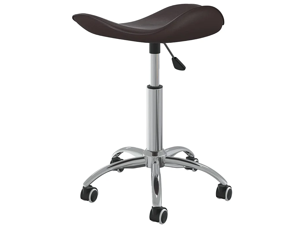 Chaise de bureau Marron Similicuir