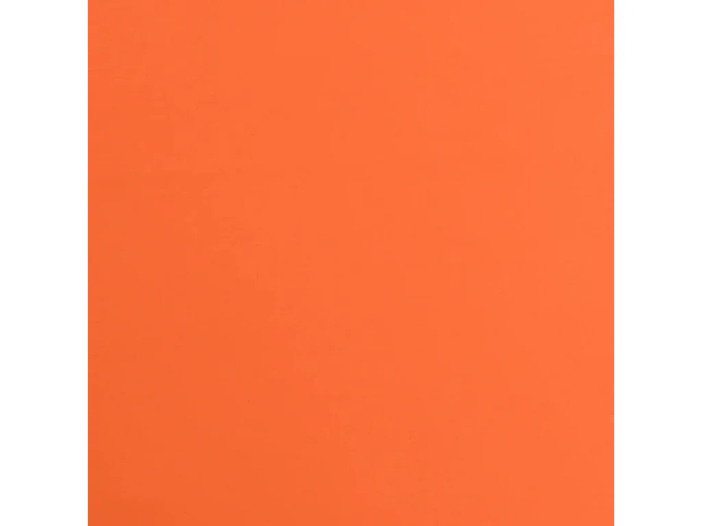 Silla de oficina de cuero sintético naranja