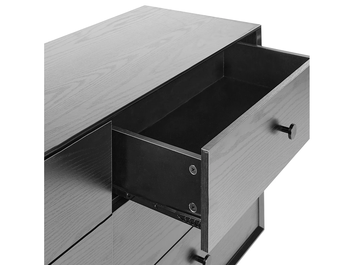 Cassettiera 6 cassetti ALCESTER Nero