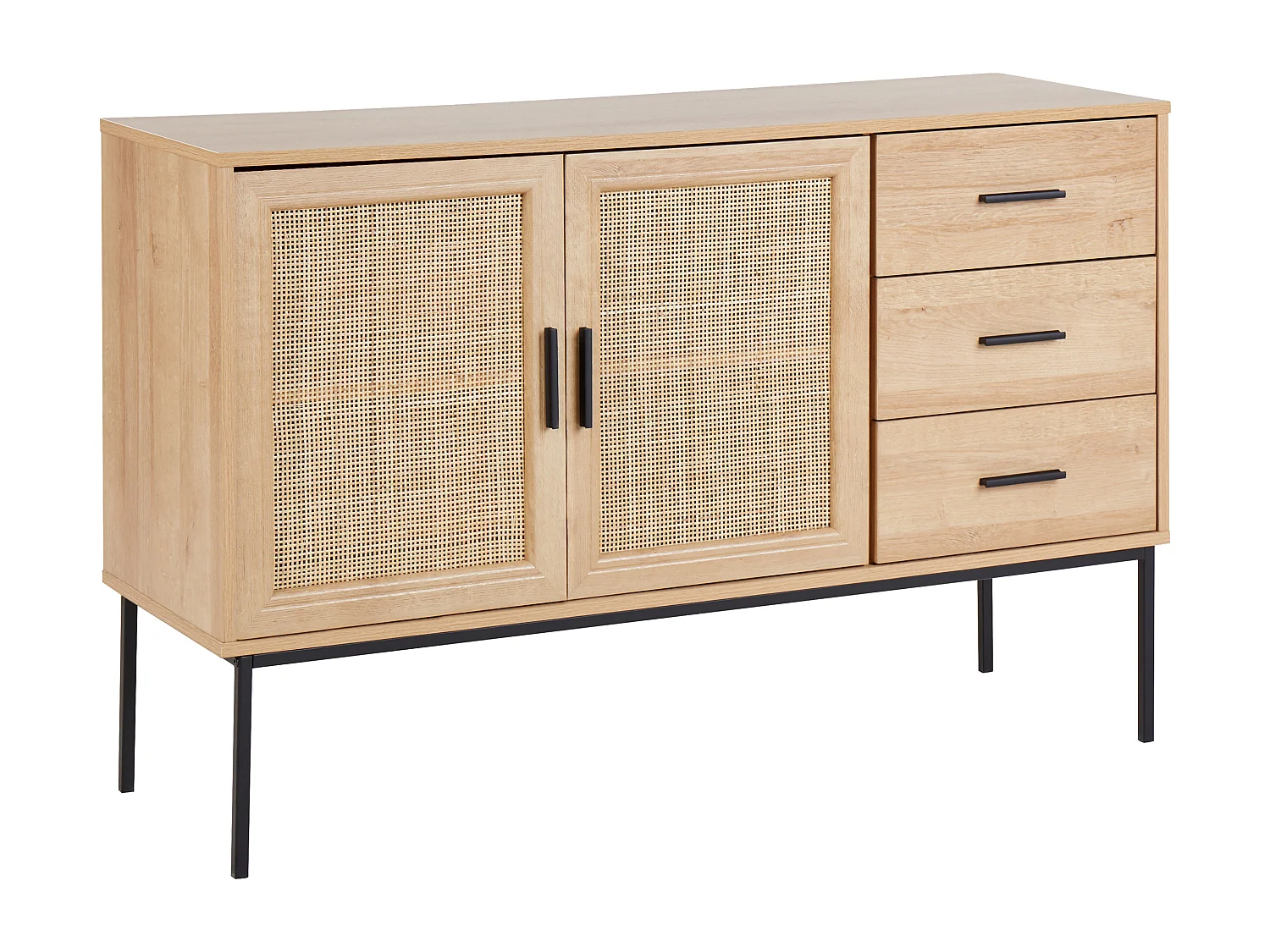 Commode 2 portes PASCO Marron clair