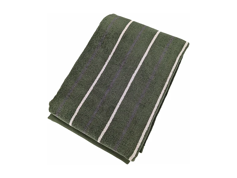 Drap de bain 100x150 cm BOLD éponge en coton 500 g/m² vert Kaki