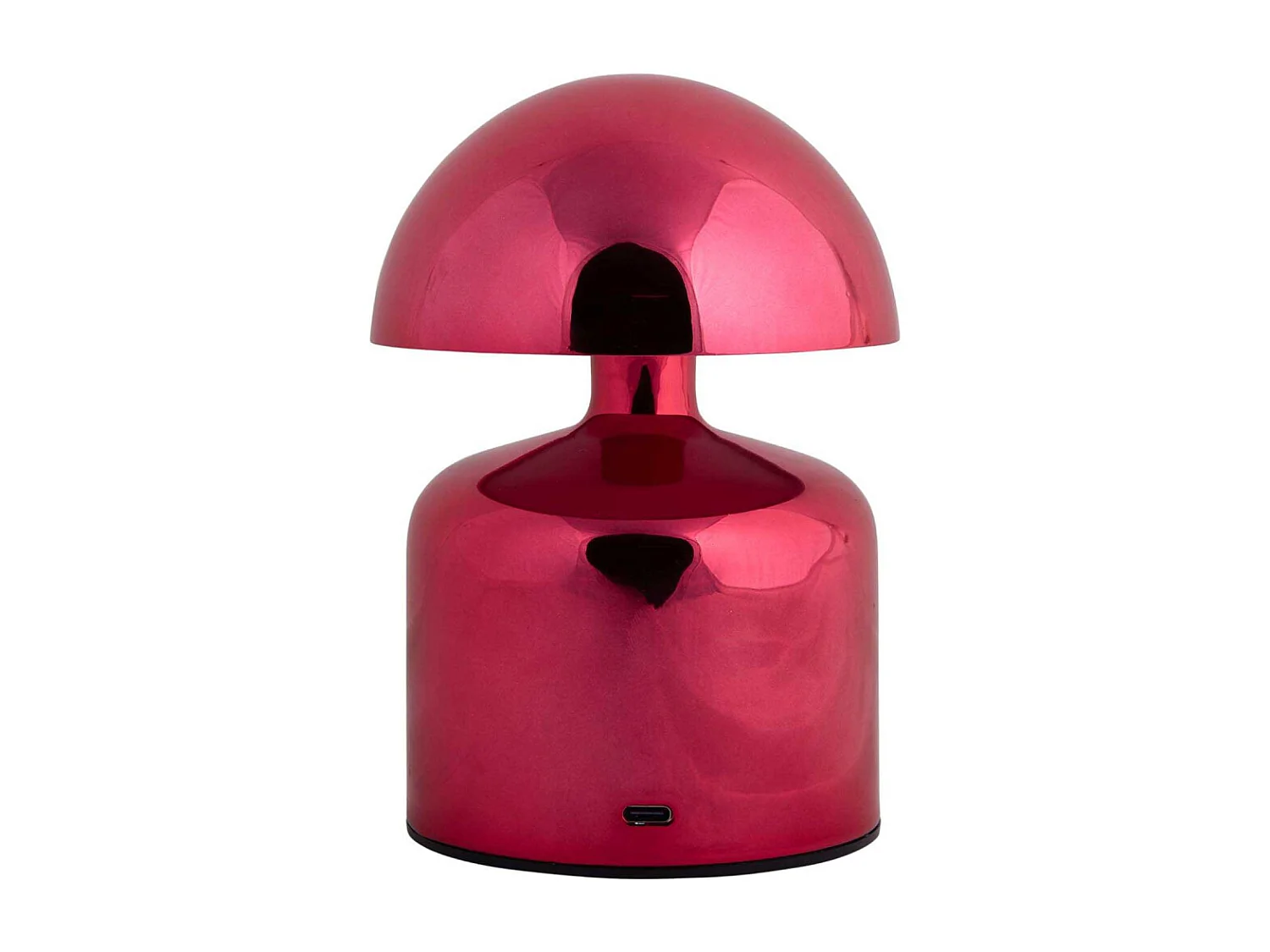Lampe de table LED Impetu H15cm Rose métallique  Present Time