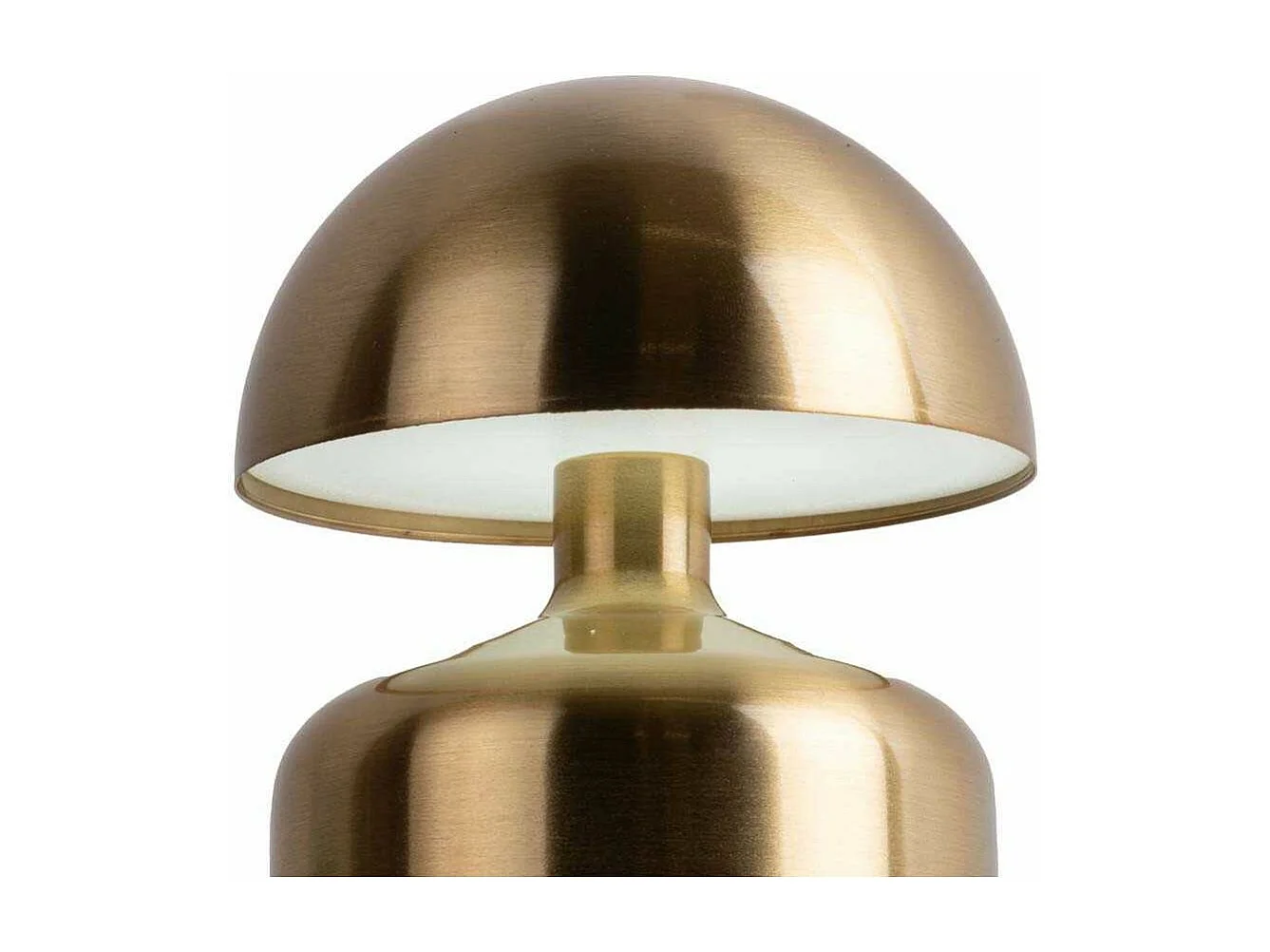 Lampe de table LED Impetu H15cm Rose métallique  Present Time