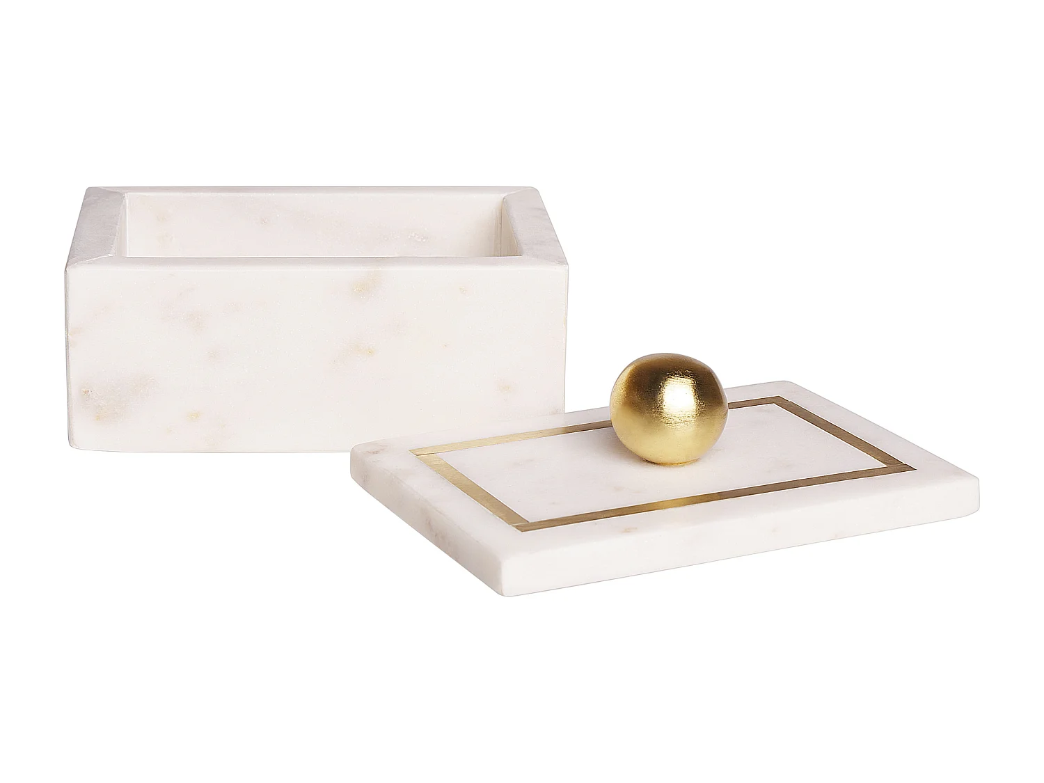 Boîte à bibelots CHALANDRI Pierre Blanc