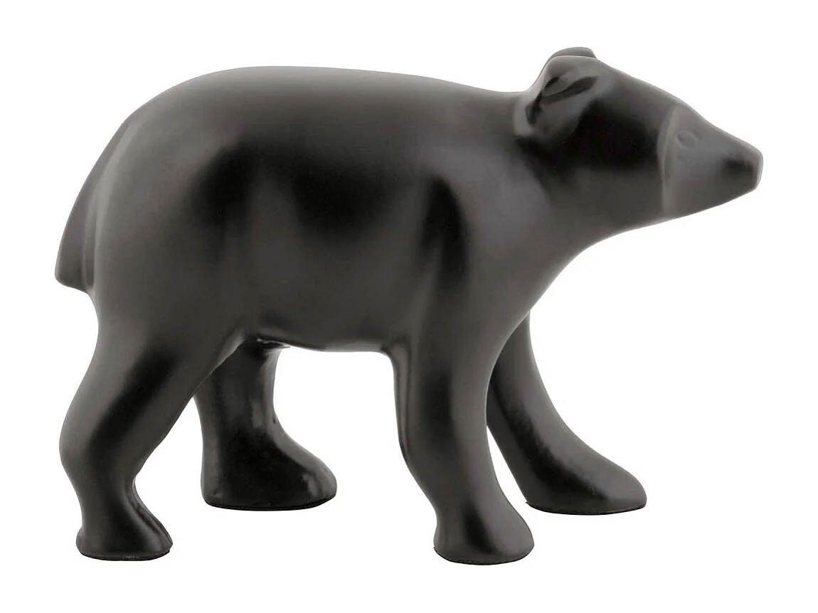 Statuette Ours en métal