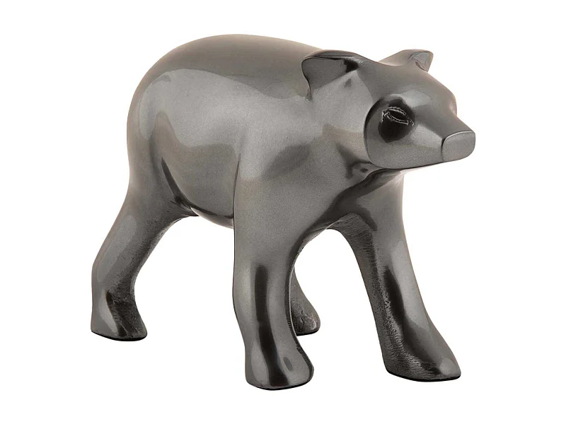 Statuette Ours en métal